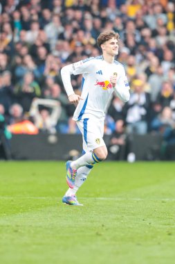 Leeds United takımından Harry Gray, Leeds United 'ın 21 Nisan 2025' te Leeds City 'de Leeds United' a karşı oynadığı Sky Bet Şampiyonası karşılaşmasında Brenden Aaronson ile değiştirildi.