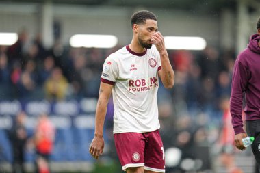 Bristol City 'den Zak Vyner 21 Nisan 2025' te Luton Town, Bristol City 'ye karşı oynadığı maç sonrasında