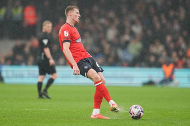 Luton Town 'dan Mark McGuinness 21 Nisan 2025' te Luton Town - Bristol City maçı sırasında İngiltere 'nin başkenti Luton' da oynanacak.