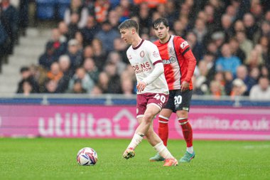 Bristol City 'den George Earthy 21 Nisan 2025' te Luton Town - Bristol City maçında Kenilworth Road, Luton, İngiltere