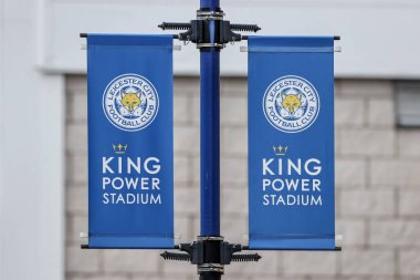 King Power Stadyumu 'nun 20 Nisan 2025' te King Power Stadyumu 'nda Leicester City ile Liverpool arasında oynanan Premier League maçı sırasında genel bir görüntüsü.