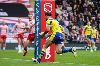 Warrington Kurtları 'ndan Toby King 19 Nisan 2025' te Leigh Spor Köyü 'nde oynanan Betfred Süper Lig 8. Raundunda 18-6 berabere kaldı.