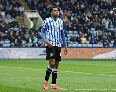 Sheffield 'li Shea Charles çarşamba günü Sheffield' a karşı Middlesbrough, Hillsborough, Sheffield, Birleşik Krallık, 21 Nisan 2025