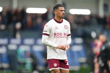 Bristol City 'den Marcus McGuane 21 Nisan 2025' te Luton Town, Bristol City 'ye karşı oynadığı maç sonrasında