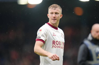 Bristol City 'den Ross McCrorie 21 Nisan 2025' te Luton Town - Bristol City maçından sonra İngiltere 'nin başkenti Luton' da