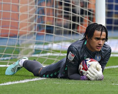 Sheffield 'li Pierce Charles, Çarşamba günü Sheffield Çarşamba günü Hillsborough, Sheffield, Birleşik Krallık' ta oynanan 21 Nisan 2025 'te Middlesbrough maçında...