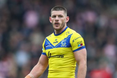 Warrington Wolves 'dan Danny Walker, Betfred Süper Lig 8. Raundunda Leigh Leopards' a karşı Warrington Wolves maçı sırasında Leigh Spor Köyü, Leigh, İngiltere, 19 Nisan 2025