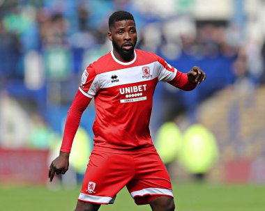 Middlesbrough Futbol Kulübü 'nden Kelechi Iheanacho, 21 Nisan 2025, Hillsborough, Sheffield, İngiltere' de Çarşamba günü Sheffield-Middlesbrough maçında