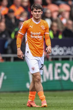 Blackpool 'dan Rob Apter 21 Nisan 2025' te Bloomfield Road, Blackpool 'da oynanan Blackpool vs Wrexham maçında