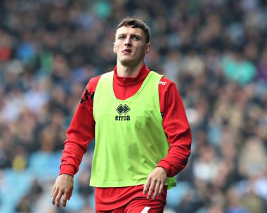 Middlesbrough Futbol Kulübü 'nden Dael Fry, 21 Nisan 2025' te Sheffield Wednesday, Hillsborough, Sheffield, İngiltere 'de Middlesbrough' a karşı oynadığı Gökyüzü İddia Şampiyonası maçında