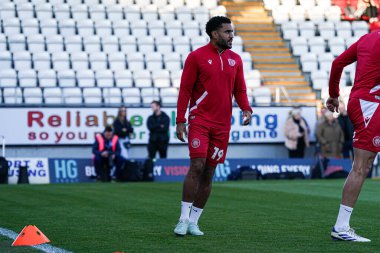 Stevenage takımından Jamie Reid 24 Nisan 20255 'te Stevenage - Birmingham City maçında Lamex Stevenage, İngiltere' de karşılaşacak.
