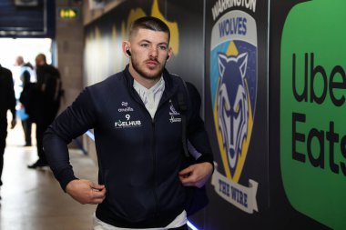 Warrington Wolves 'tan Danny Walker, 24 Nisan 2025' te Warrington, Warrington 'da oynanan Warrington Wolves-St Helens maçının 9.