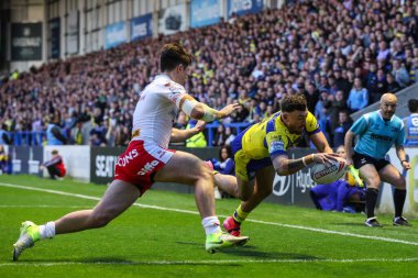 Warrington Wolves takımından Matty Ashton 24 Nisan 2025 'te Warrington Jones Stadyumu' nda oynanan 9. Betfred Süper Lig karşılaşmasında skoru 8-0 yaptı.