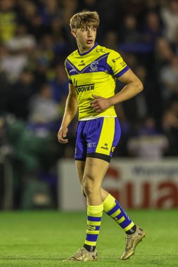 Warrington Wolves takımından Ewan Irwin, 9. Betfred Süper Lig karşılaşmasında Warrington Wolves St. Helens 'e karşı Halliwell Jones Stadyumu, Warrington, Birleşik Krallık, 24 Nisan 2025