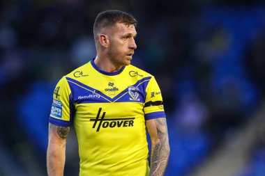 Warrington Wolves 'tan Marc Sneyd, Betfred Süper Lig 9. Maçı sırasında Warrington Wolves St. Helens' e karşı Halliwell Jones Stadyumu, Warrington, Birleşik Krallık, 24 Nisan 2025