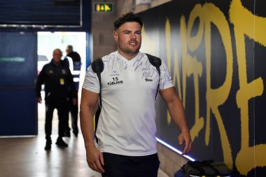 Warrington Wolves 'tan Joe Philbin, 24 Nisan 2025' te İngiltere 'nin Warrington kentinde oynanan Warrington Wolves-St Helens maçının 9.