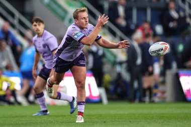 Hull KR 'dan Jez Litten, 25 Nisan 2025' te Headingley Stadyumu 'nda oynanan Betfred Süper Lig 9.