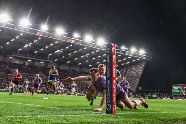 Hull KR 'dan Jack Broadbent, 25 Nisan 2025' te Headingley Stadyumu 'nda oynanan Betfred Süper Lig 9.