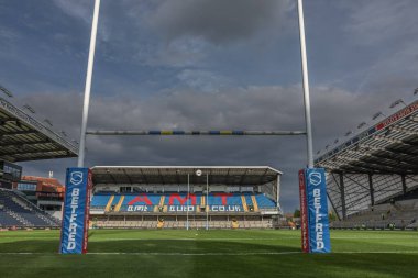 Headingley Stadyumu 'nun Betfred Süper Lig 9. Maçı sırasında Leeds Gergedan Hull KR' a karşı Headingley Stadyumu, Leeds, İngiltere, 25 Nisan 2025