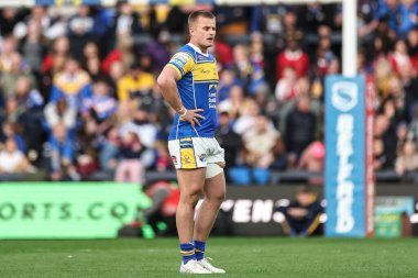 Leeds Rhinos 'tan Justin Sangare Betfred Süper Lig 9' uncu raundda Leeds Rhinos 'a karşı Hull KR maçı sırasında Headingley Stadyumu, Leeds, İngiltere, 25 Nisan 2025