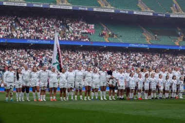 İngiltere Kadın milli marşı 2025 Guinness Kadınlar Altı Ulusun karşılaşmasından önce 26 Nisan 2025 tarihinde Twickenham, İngiltere 'deki Allianz Stadyumu' nda temsil etmektedir.