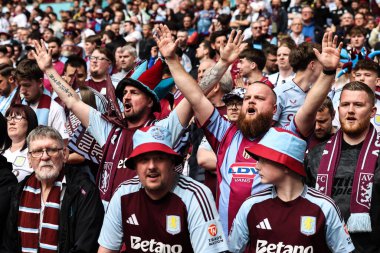 Aston Villa taraftarları, 26 Nisan 2025 tarihinde İngiltere 'nin Wembley Stadyumu' nda oynanan ve Aston Villa ile oynanan FA Cup yarı final maçı öncesinde Crystal Palace ile Aston Villa karşılaşacak.