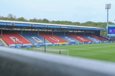 Ewood Park 'ın, 26 Nisan 2025' te İngiltere 'de Blackburn Park' ta Blackburn Rovers 'a karşı oynanan Sky Bet Şampiyonası öncesinde genel bir görüntüsü