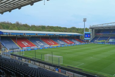 Ewood Park 'ın, 26 Nisan 2025' te İngiltere 'de Blackburn Park' ta Blackburn Rovers 'a karşı oynanan Sky Bet Şampiyonası öncesinde genel bir görüntüsü