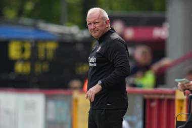 Rotherham United takımının Matthew Hamshaw teknik direktörü, 27 Nisan 2025 'te Lamex Stevenage, İngiltere' de Stevenage-Rotherham United maçında Stevenage - Rotherham United maçında