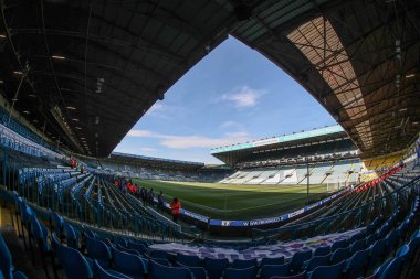 Elland Road 'un Gök Bahis Şampiyonası' ndaki genel görüntüsü Leeds United 'a karşı Bristol City, Elland Road, Leeds, Birleşik Krallık' ta 28 Nisan 2025