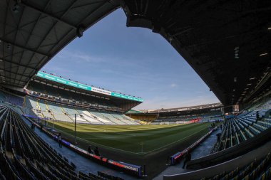 Elland Road 'un Gök Bahis Şampiyonası' ndaki genel görüntüsü Leeds United 'a karşı Bristol City, Elland Road, Leeds, Birleşik Krallık' ta 28 Nisan 2025