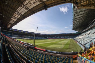 Elland Road 'un Gök Bahis Şampiyonası' ndaki genel görüntüsü Leeds United 'a karşı Bristol City, Elland Road, Leeds, Birleşik Krallık' ta 28 Nisan 2025