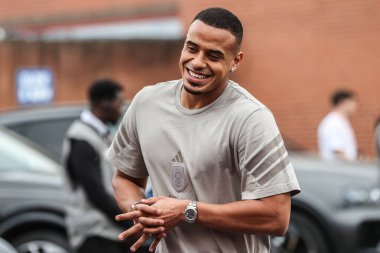 Nottingham Ormanı 'ndan Murillo Premier Lig maçı sırasında Nottingham Forest' a karşı Brentford City Ground, Nottingham, İngiltere 'de 30 Nisan 2025' de geldi.