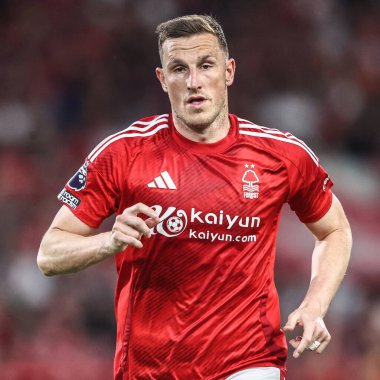 Nottingham Ormanı 'ndan Chris Wood Premier League maçı sırasında Nottingham Forest, Brentford' a karşı City Ground, Nottingham, İngiltere, 30 Nisan 2025