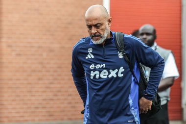 Nottingham Ormanı 'nın Nuno Espirito Santo Müdürü Premier Lig maçı sırasında Nottingham Forest' a karşı Brentford City Ground, Nottingham, İngiltere 'de 30 Nisan 2025' de geldi.
