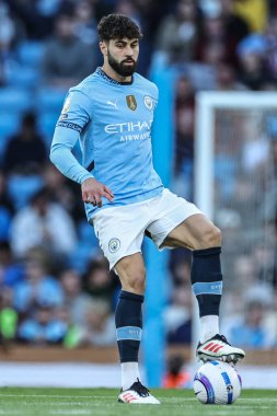 Manchester City 'den Joko Gvardiol Premier Lig karşılaşmasında Manchester City ile Wolverhampton Wanderers arasında Etihad Stadyumu, Manchester, 2 Mayıs 2025