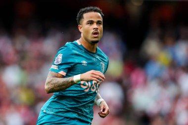 AFC Bournemouth takımından Justin Kluivert, 3 Mayıs 2025 'te Emirates Stadyumu' nda oynanan Premier League maçında Arsenal ile Bournemouth karşılaşacak.
