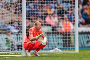 Aaron Ramsdale Southampton Premier League maçında kaleci Leicester City, Southampton 'a karşı King Power Stadyumu, Leicester, 3 Mayıs 2025
