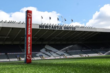 Betfred Magic Weekend 2025 maçında St James Park 'ın genel bir görüntüsü. 3 Mayıs 2025' te St. James 's Park, Newcastle' da Leigh Leopards ve Catalans Dragons karşılaşması.