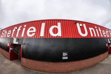 Bramall Lane 'in, 3 Mayıs 2025' te Bramall Lane, Sheffield, İngiltere 'de oynanan ve Sheffield United' ın Blackburn Rovers 'a karşı oynadığı karşılaşma öncesi genel bir görüntüsü.