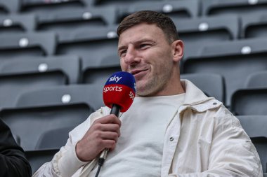 Warrington Wolves 'dan George Williams Betfred Magic Weekend 2025 maçı Huddersfield Giants vs Hull FC' ye karşı St. James 's Park, Newcastle, 4 Mayıs 2025