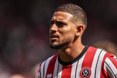 Sheffield United takımından Vinicius Souza 3 Mayıs 2025 'te Bramall Lane, Sheffield, İngiltere' de Sheffield United ve Blackburn Rovers maçında karşılaşacak.