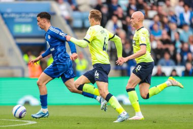 Leicester City 'den Bilal El Khannouss, 3 Mayıs 2025' te King Power Stadyumu 'nda Leicester City ile Southampton arasında oynanan Premier League maçında topu aldı.