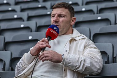 Warrington Wolves 'dan George Williams Betfred Magic Weekend 2025 maçı Huddersfield Giants vs Hull FC' ye karşı St. James 's Park, Newcastle, 4 Mayıs 2025