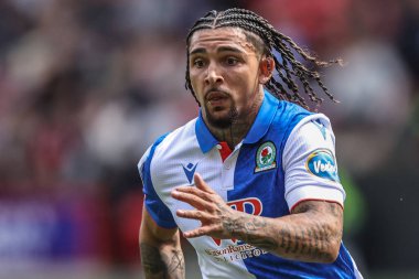 Blackburn Rovers takımından Tyrhys Dolan 3 Mayıs 2025 'te Bramall Lane, Sheffield, İngiltere' de Sheffield United ve Blackburn Rovers maçında