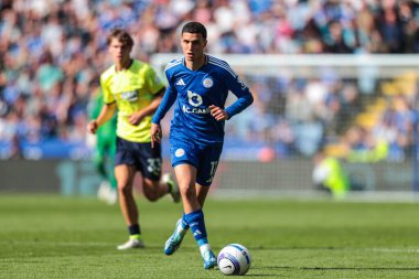 Leicester City 'den Bilal El Khannouss Premier League maçında Leicester City ile Southampton arasında King Power Stadyumu, Leicester, İngiltere, 3 Mayıs 2025