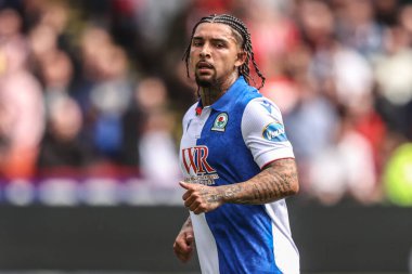 Blackburn Rovers takımından Tyrhys Dolan 3 Mayıs 2025 'te Bramall Lane, Sheffield, İngiltere' de Sheffield United ve Blackburn Rovers maçında