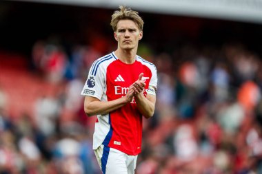 Arsenal 'den Martin Odegaard, İngiltere' nin başkenti Londra 'daki Emirates Stadyumu' nda oynanan Premier League maçı sonrasında takımların yenilgiye uğradığını kabul ediyor.
