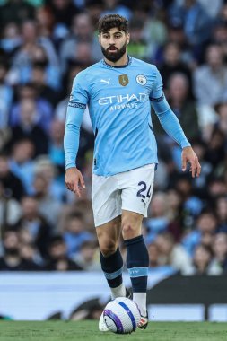 Manchester City 'den Joko Gvardiol Premier Lig karşılaşmasında Manchester City ile Wolverhampton Wanderers arasında Etihad Stadyumu, Manchester, 2 Mayıs 2025