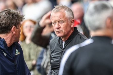 Sheffield United takımının teknik direktörü Sheffield United, Blackburn Rovers 'a karşı 3 Mayıs 2025' te Bramall Lane, Sheffield, İngiltere 'de oynanan maçta